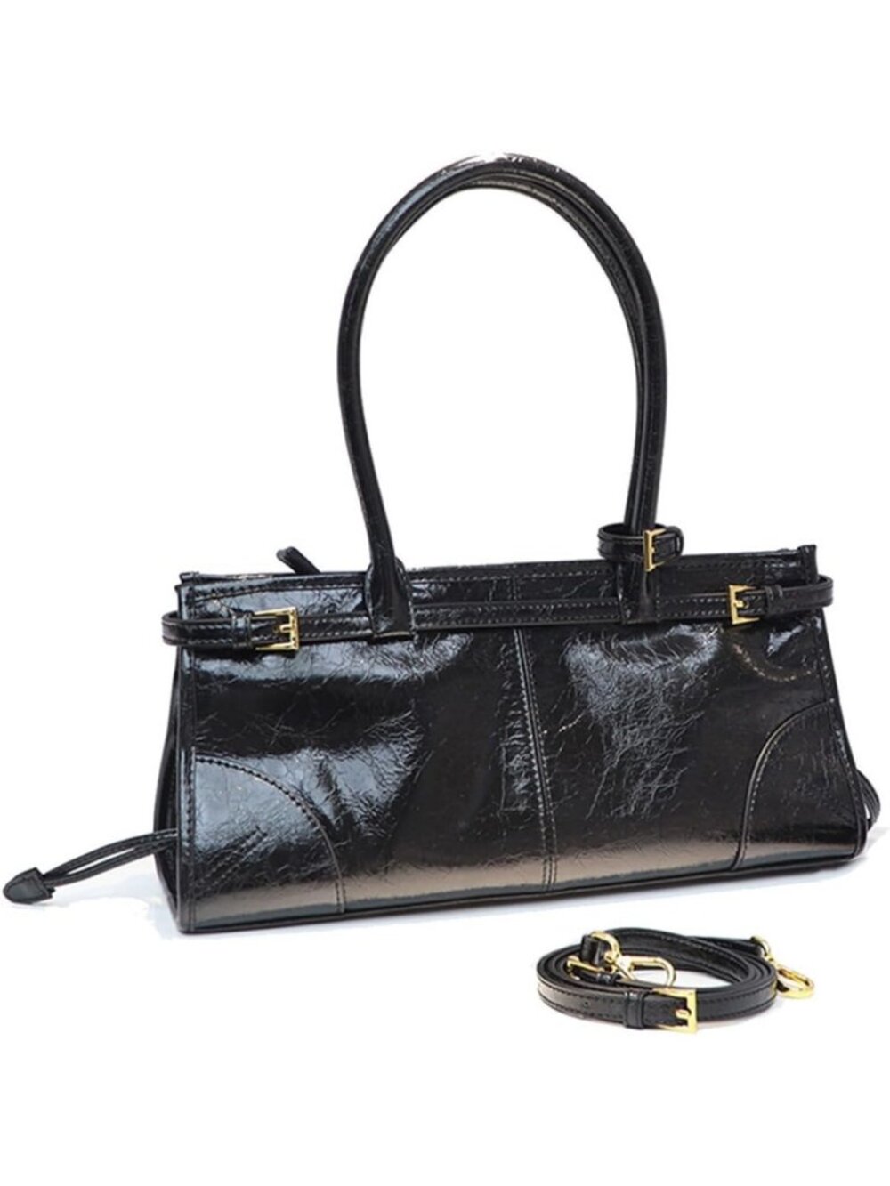Chic Faux Leather Crossbody Shoulder Bag for Women | Stylish Handbag Accessory